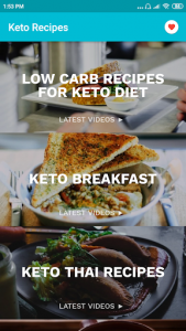 اسکرین شات برنامه Keto Recipes 6