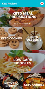 اسکرین شات برنامه Keto Recipes 5