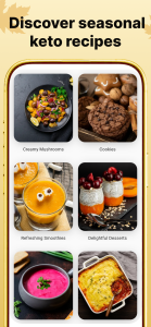 اسکرین شات 3 برنامه Keto Recipes : Keto Diet App