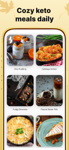اسکرین شات 2 برنامه Keto Recipes : Keto Diet App
