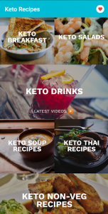اسکرین شات برنامه Keto Recipes 3