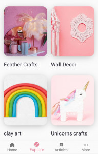اسکرین شات 3 برنامه DIY School Crafts Ideas
