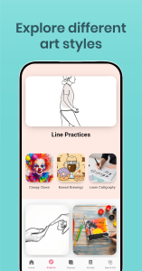 اسکرین شات 2 برنامه Learn Drawing