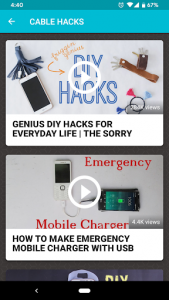 اسکرین شات برنامه Life Hacks and DIY Tips 3