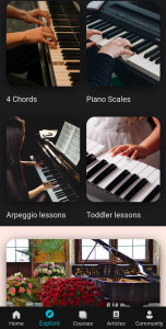 اسکرین شات 6 برنامه Piano Lessons - Learn Piano