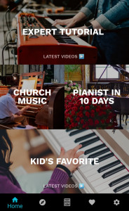 اسکرین شات برنامه Piano Lessons - Learn piano 3