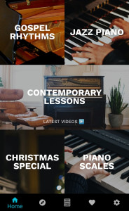 اسکرین شات 2 برنامه Piano Lessons - Learn Piano