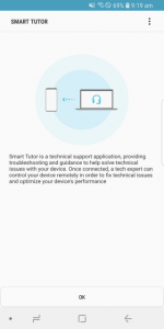 اسکرین شات برنامه Smart Tutor for SAMSUNG Mobile 1