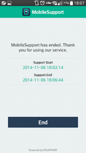 اسکرین شات برنامه MobileSupport for SAMSUNG 5