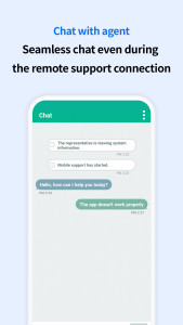 اسکرین شات 5 برنامه MobileSupport - RemoteCall