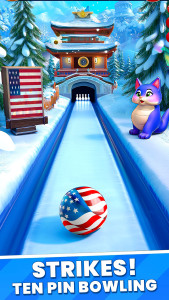 اسکرین شات 1 بازی Bowling Games 3D Ball Game