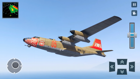 اسکرین شات بازی Real Plane Flying Simulator 2