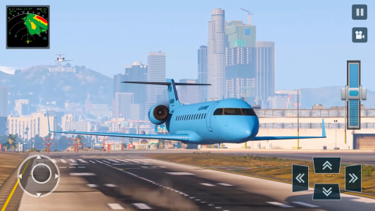 اسکرین شات بازی Real Plane Flying Simulator 4