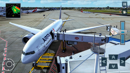 اسکرین شات بازی Real Plane Flying Simulator 3