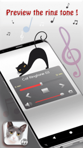 اسکرین شات برنامه Cat Ringtone Sounds 3
