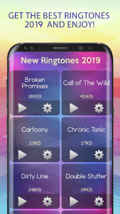 اسکرین شات برنامه New Ringtones 2019 2