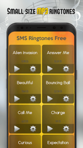 اسکرین شات برنامه SMS Ringtones Free 2