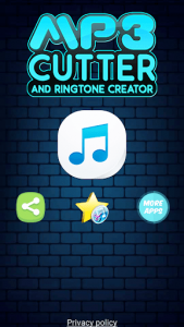 اسکرین شات برنامه MP3 Cutter and Ringtone Creator🎶 Make Ringtones 1