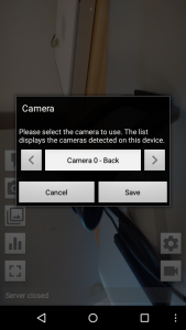 اسکرین شات برنامه Camera Streamer - IP Camera 2