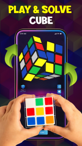 اسکرین شات 2 بازی Cube Solver Scanner: 3x3 Cube