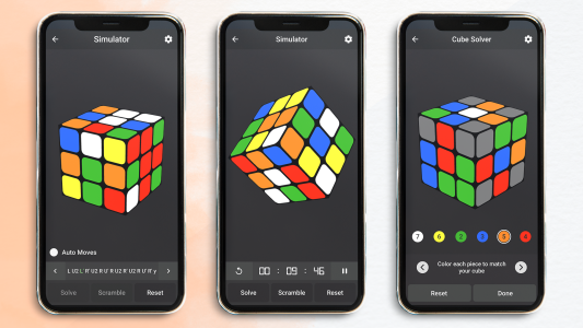 اسکرین شات 1 بازی Cube Solver - Solve Any Cube