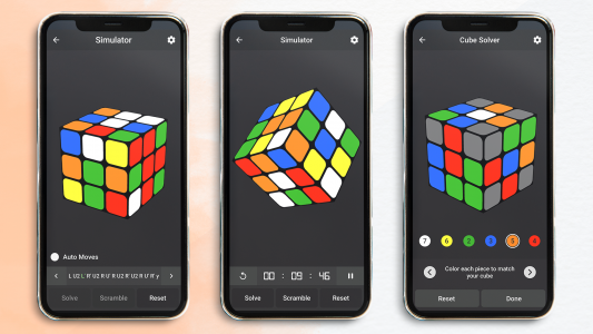 اسکرین شات بازی AZ Rubik's cube solver 1