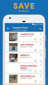 اسکرین شات برنامه Compare Prices On Amazon & eBay - Barcode Scanner 3