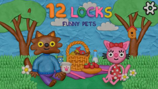اسکرین شات 1 بازی 12 Locks Funny Pets