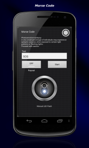 اسکرین شات 5 برنامه Flashlight