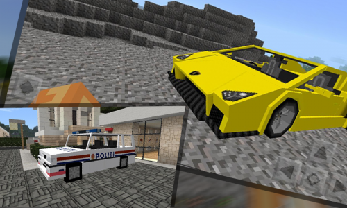 اسکرین شات برنامه Car mod for MCPE 3