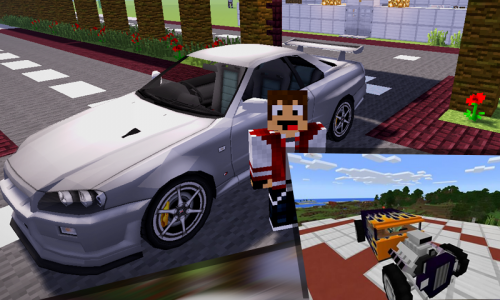 اسکرین شات برنامه Car mod for MCPE 2