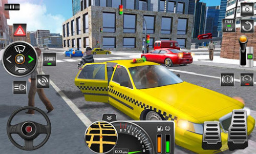 اسکرین شات بازی Real Taxi Simulator 2019 2