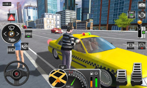 اسکرین شات بازی Real Taxi Simulator 2019 4