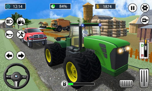 اسکرین شات بازی Farming Tractor Driving - Farmer Simulator 2019 2