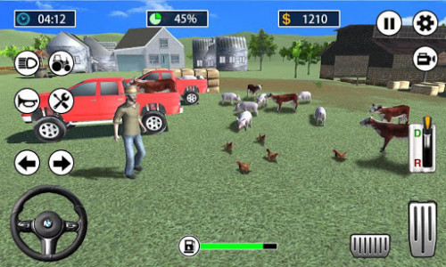 اسکرین شات بازی Farming Tractor Driving - Farmer Simulator 2019 1
