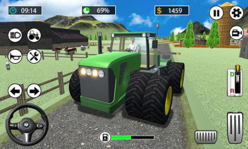 اسکرین شات بازی Farming Tractor Driving - Farmer Simulator 2019 3