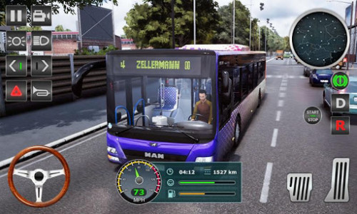 اسکرین شات بازی Real Coach Bus Simulator 3D 2018 4