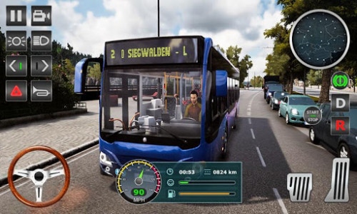 اسکرین شات بازی Real Coach Bus Simulator 3D 2018 3