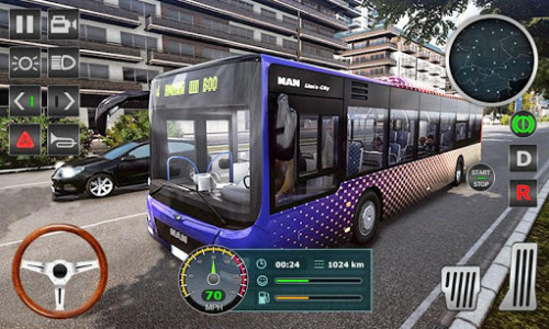 اسکرین شات بازی Real Coach Bus Simulator 3D 2018 1