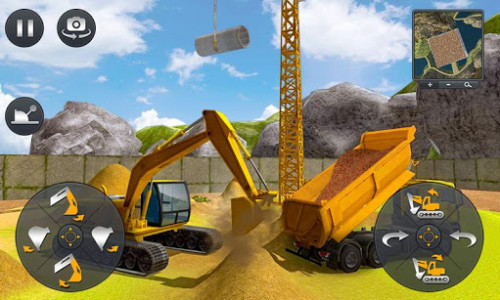 اسکرین شات بازی Real Excavator Simulator Master 3D 2019 3