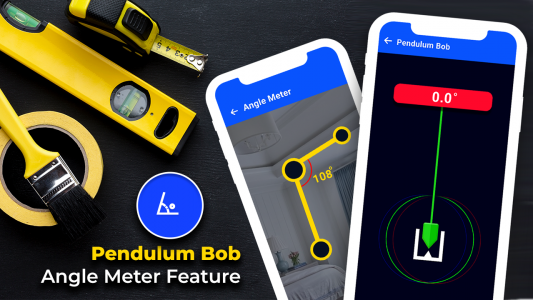 اسکرین شات برنامه Bubble Level Meter: Level Tool 2