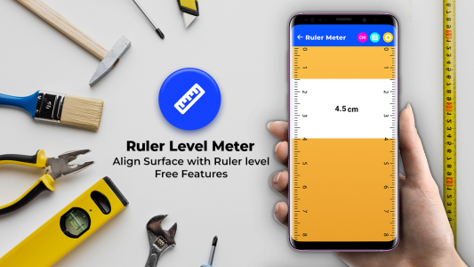 اسکرین شات برنامه Bubble Level Meter: Level Tool 6