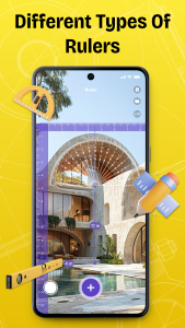 اسکرین شات 3 برنامه AR Ruler Cam: Photo Measure