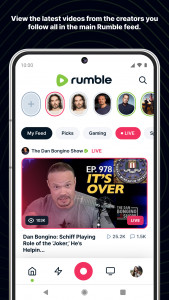 اسکرین شات برنامه Rumble 1