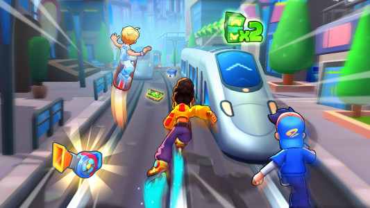 اسکرین شات بازی Super Runners: City Chase 7