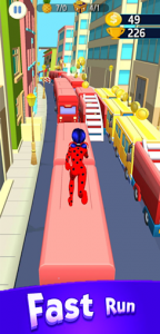 اسکرین شات بازی Ladybug Run Princess Endless 3D 7