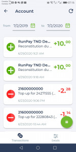 اسکرین شات برنامه RunPay 5