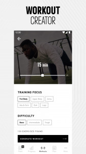 اسکرین شات برنامه adidas Training: HIIT Workouts 1