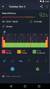 اسکرین شات برنامه Runtastic Sleep Better: Sleep Cycle & Smart Alarm 2