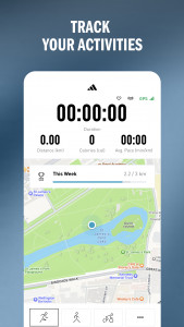 اسکرین شات 2 برنامه adidas Running: Run Tracker